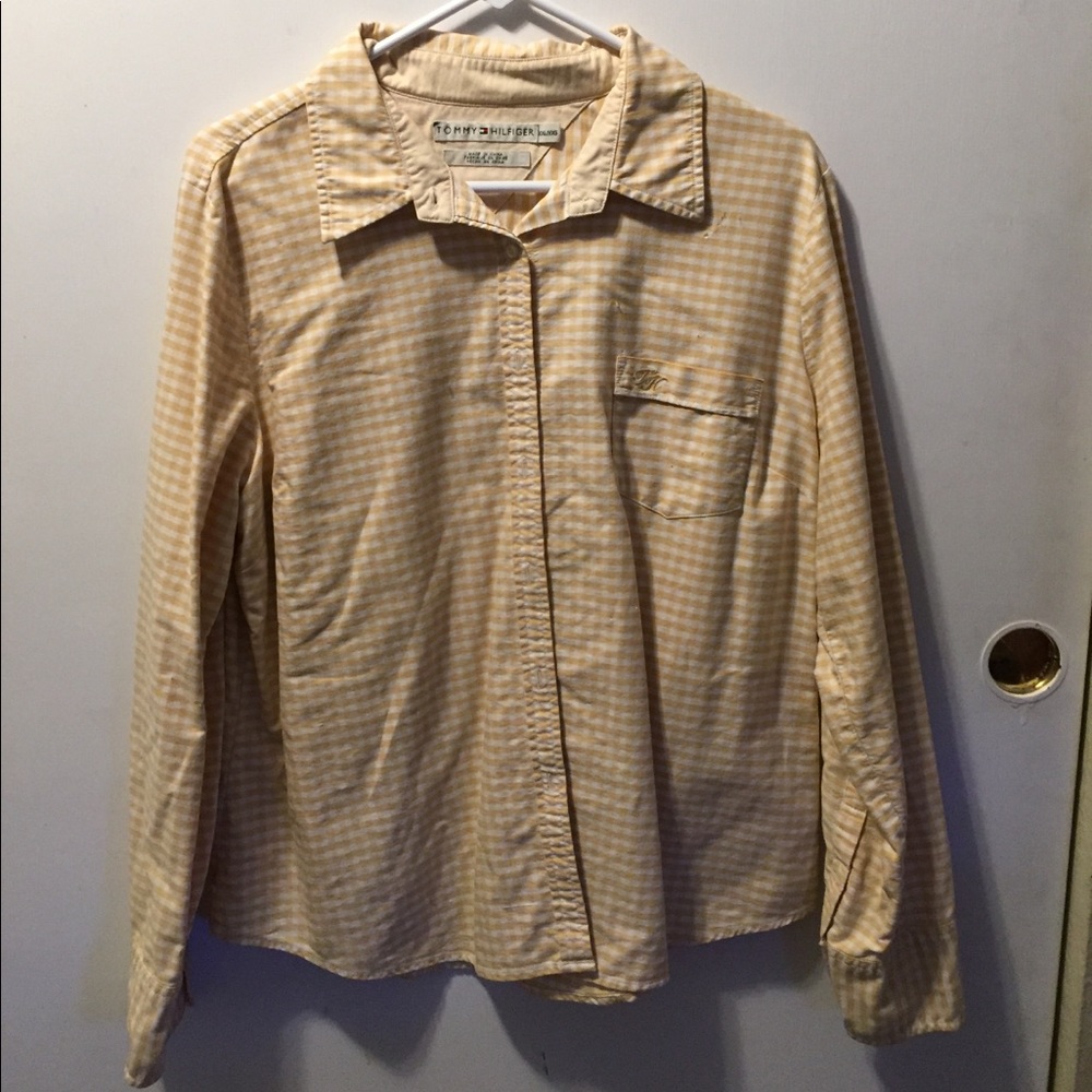 90’s tommy button down